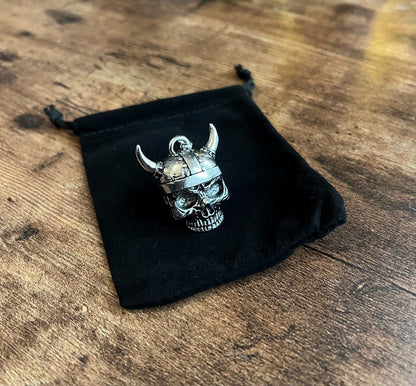 Skull & Horns Gremlin Guardian Bell for Bikers