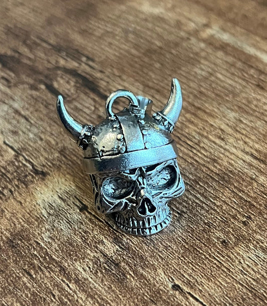 Skull & Horns Gremlin Guardian Bell for Bikers